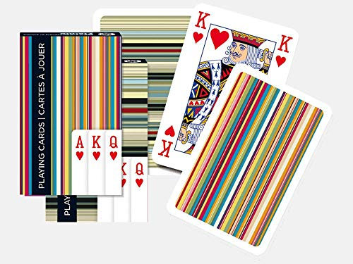 Piatnik 1611 - Spielkarten Stripes - Singledeck