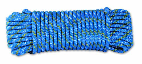 Chapuis DR60 Cuerda de Polipropileno Trenzada - 450 kg - Diámetro 6 mm - Largo 15 m - Azul