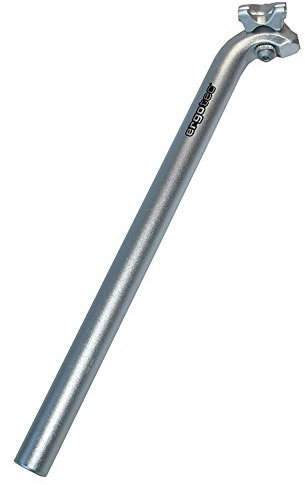 ergotec Patentsattelstütze Hock Ø 26,4mm 400mm Alu Silber 57764001 Fahrrad