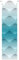 Home Fashion Benari Rideau Coulissant décoratif Impression numérique Tissu Bleu pétrole 245 x 60 cm