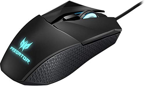 Acer Predator Cestus 300 RGB Gaming Mouse – Dual Omron Switch 70M durata click, Memoria integrata e pulsanti programmabili