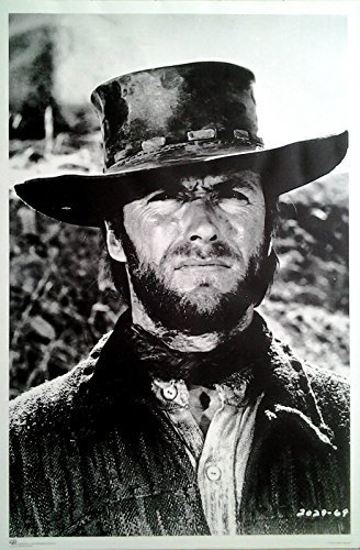 Film Freak Productions Clint Eastwood from Two Mules for Sister Sara | US Import Filmplakat, Poster [61 x 91,5 cm]