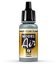 Vallejo VAL71335 Model Air 17ml-Flanker Light Grey