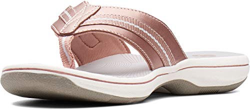 Clarks Femme Brinkley Jazz Tongues, Rose Gold, 39 EU