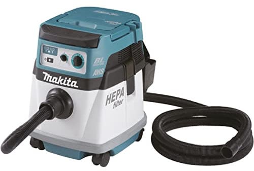 Makita DVC154LZ Aspirapolvere 18 Vx2 Bluetooth 15 L, Multicolore (Senza Batteria, Senza Caricatore)