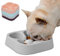 Hifrenchies Gamelle Saine à Alimentation Lente pour Chien Bouledogue français Mangeoire Lente, Gamelle Amusante pour Chien et Chat,Style trèfle à Quatre Feuilles