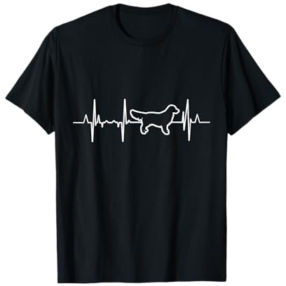 Battement de cœur du Golden Retriever T-Shirt