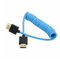 HangTon HDMI 4K 120p 8K 30p Kabel geflochten gewickelt für ATOMOS Portkeys FEELWORLD Blackmagic Monitor ZCAM, Sony Canon Nikon Kamera Typ A HDMI 2.1