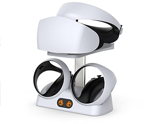 For PSVR 2 Handle Charging Dock, VR Glasses Storage Stand Bracket for PS VR2