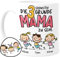 Cupdarling® Mug Maman avec 1-3 Enfants Personnalisé - Les 3 Plus Belles Raisons D'Être Maman - Tasse Cadeau Mere Fille - Cadeau Fete Des Meres - Anniversaire Maman - 330 mL Céramique