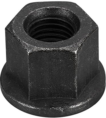 QUARKZMAN M16 Flansch Sechskant Sperre Mutter Grad 8.8 Karbonstahl Schwarz Oxidiert Sechskant Flansch Mutter für Maschinen