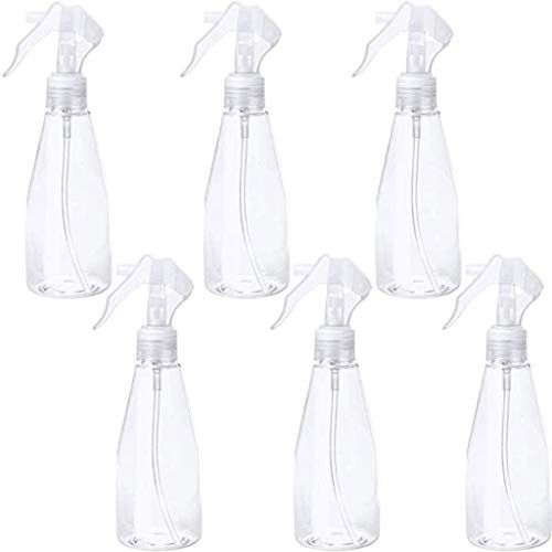 QUINTRA Leerflasche Split 6PCS Travel Sprühflasche 200ml Flasche sprühen Sie Flasche Reinigungsmittel Eiskaffeetassen (White, One Size)