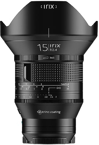 Irix 15 mm f/2.4 Libellen-Objektiv für Sony E Mount
