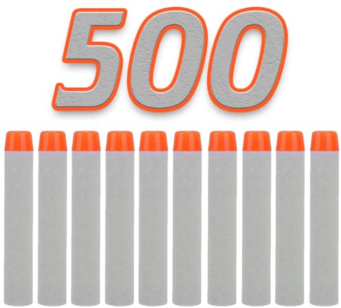 König Design Nerf Pfeile - Nerf Darts Nerf Munition Pfeile Dart Bullets Refill Darts Foam Pfeile für N-Strike Elite Blasters Series Hasbro Fortnite