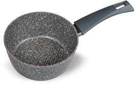 Zanetti - Casseruola Antiaderente 16 cm DURAPIETRA, adatta a tutti i piani cottura incluso induzione, Rivestimento Alto Spessore, Diametro 16 cm