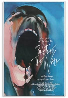 LIANGSHUANG 1980er Jahre Psychologische Drama Filme Pink Floyd – The Wall Poster Bild Druck Leinwand Poster Wandfarbe Kunst Poster Dekor Moderne Home Artworks 20 x 30 cm