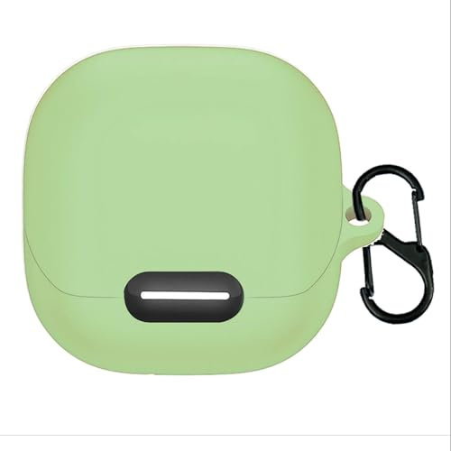 Silikon Hülle für Anker Soundcore Liberty 4 NC Bluetooth Kopfhörer, Schutzhülle Case Cover für Anker Soundcore Liberty 4 NC (LightGreen)