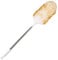 Faux Feather Duster with Wooden Handle for Home and Office Use, Furniture Brushes (Yellow) (33-112 Inch)