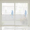 Fensterfolie Graue Blaue Katze Milchglasfolie ohne Klebstoff Fensterfolie Blickdicht Folie Fenster Sichtschutz Anti UV Klebefolie Fenster Büro Sichtschutzfolie Fenster 1Pcs (60x116 cm)