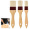 3Pcs Pastry Basting Brushes - Versatile Cooking Tools for Grilling, Baking, and Glazing, Basting Brush Kitchen Brush for Oil, Egg Spread, Marinade, Sauce