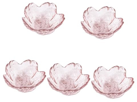 Healeved 5pcs Japanese Nail Art Cup Manicure Pen Holder Wash Cup for Nail Charms Storage