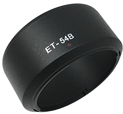 Lens Hood Sunshade ET-54B ET54B for EF-M 55-200mm EOS-M3-M10 Cameras Sun Blocker Reduce 52mm