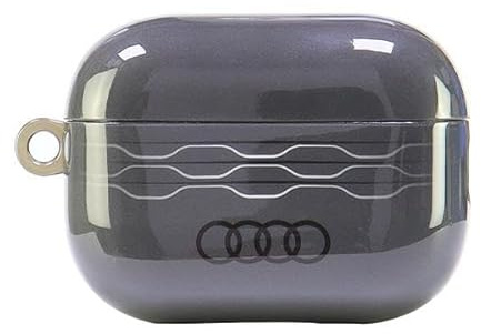 Audi IML Geometrisches Muster Fall für AirPods Pro 2 grau AU-IMLAPP2-A6/D3-GY