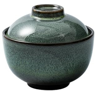 Mini cocotte ronde de transformation au four de style chinois étanche - Vert aurore