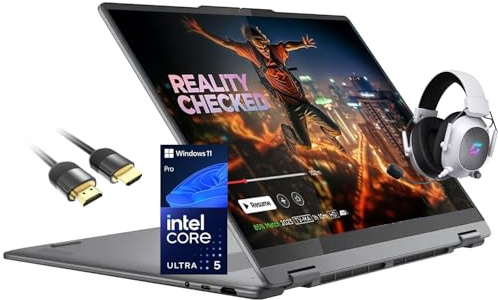 Lenovo Yoga 7i 2-in-1 Laptop 16 2K Touchscreen Laptop Copilot + PC, Intel Core Ulta 5 226V, 16GB DDR5, 512GB SSD, Wi-Fi 7, TB4, FR, Backlit KB, w/Mytrix Gaming Accessory, HDMI Cable, Win 11 Pro