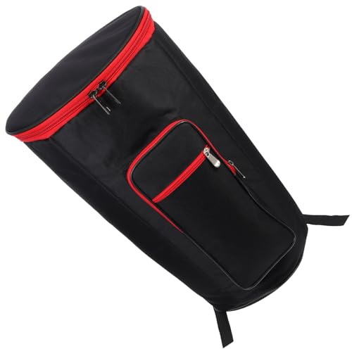 iplusmile Djembe Rucksack aus Oxford Gewebe Gepolsterte Trommeltasche 12 Zoll Ergonomischer Musikinstrumentenrucksack für Afrikanische Djemben und Zubehör