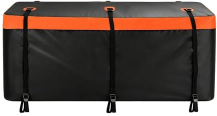 Anhängerkupplungs-Gepäcktasche | 550 Liter faltbarer wasserdichter strapazierfähiger Container,Anhängerkupplungs-Gepäcktasche,Für Lastkraftwagen Auto Automobil Kraftfahrzeuge Gepäck Straße Outdoor Auß