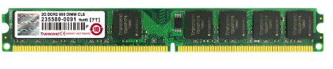 Transcend DDR2 Memory 240Pin Long-DIMM DDR2-800