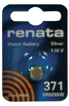 New Renata 371 - SR920SW Watch Battery Batteries SR920SW (1X)
