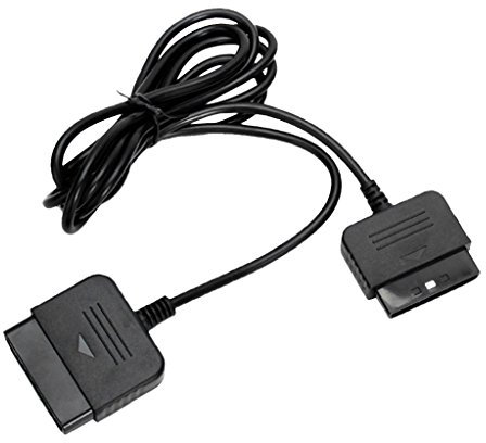 Gioco Controller Extension Cavo Cavo Per Sony Playstation Ps2 - Nero
