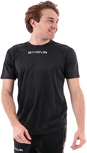 Givova - MAC01 Sport T-shirt, schwarz, XL