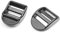 CooBigo 20Pcs Pack 3/4~2 Plastic Ladder Lock Slider Adjustable Buckle for Tactical Backpack Straps Webbing Bag Parts Hardware, Black, Webbing Size: 3/4 (20mm)