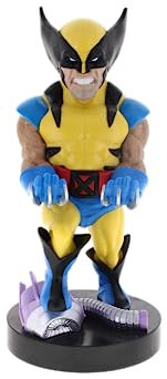 Cable Guys - Marvel Comics Wolverine Gaming Accessories Holder & Phone Holder for Most Controller (Xbox, Play Station, Nintendo Switch) & Phone