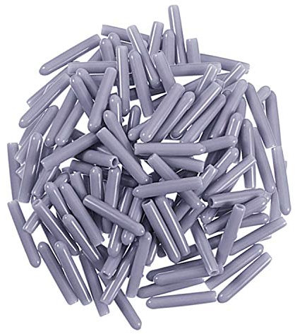 YouU 100 Pièces capuchons d'origine universelle pour dents dans Lave-vaisselle paniers- Pour panier à vaisselle - Antirouille (Gris)