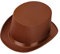 W WIDMANN MILANO Party Fashion 09784 - Zylinder, Braun, Hut, Kopfschmuck, Accessoire, Mottoparty, Karneval