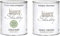 CHALK PAINT Verde Salvia & FINITURA - Pittura Shabby Chic EXTRA OPACA (1 litro) + Finitura Trasparente Opaco (1 litro)