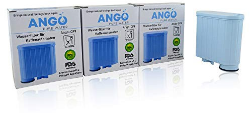 PureWater 3x Wasserfilter Ersatz für Saeco & Philips AquaClean, kompatibel mit Saeco Kaffeemaschinen