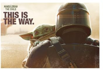 ABYstyle - The Mandalorian - Poster - Mando & das Kind (91.5x61)