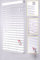 FAUX WOOD VENETIAN BLINDS 50MM SLATS TRIMMABLE EASY FIT OFFICE HOME (60cm Width x 150cm Drop, String, White)