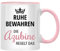 Seness Ruhe bewahren die Azubine regelt das, Azubi Tasse mit Spruch, Abschied Kollegin Geschenk, bester Chef Chefin, Ausbildung bestanden, Abschiedsgeschenk Kollegen, Bestandene Prüfung, Kaffeetasse