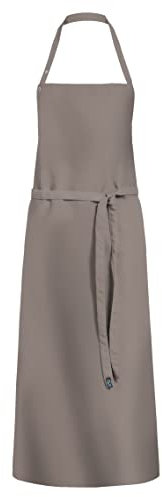 GREIFF gastro moda Service Latzschürze 77x100 Taupe Modell 40440