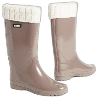 Aigle Femme Eliosa Winter Botte de Pluie, Marron Chestnut Brown, 36 EU