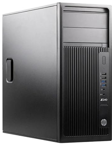 PC Torre HP Workstation Z240 Intel Core i7-6700 RAM 64GB SSD 2TB Windows 10 WiFi (Reacondicionado)