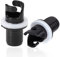 JSUOEO Adaptateur de Tuyau de Pompe à Pied pour Bateau Adaptateur de Valve H-R 2 pièces de valves gonflables Adaptateur de Tuyau de Pompe de Kayak Gonflable Adaptateur de Valve d'air en Plastique