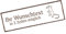 Türschild stehende Ratte Namensschild personalisiert mit Gravur- 150mm x 50mm - selbstklebend