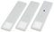 kalb | LED Unterbauleuchten SET Solid2, silbergrau mit mech. Schalter, 3W, 200cm Kabellänge, Auswahl:3er Set warmweiss
